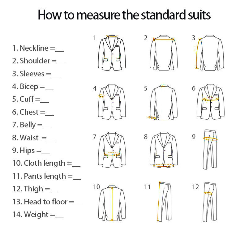 Boho Gold Wedding Tuxedos For  - Men Formal Wear Wedding Guest recensione e prezzo