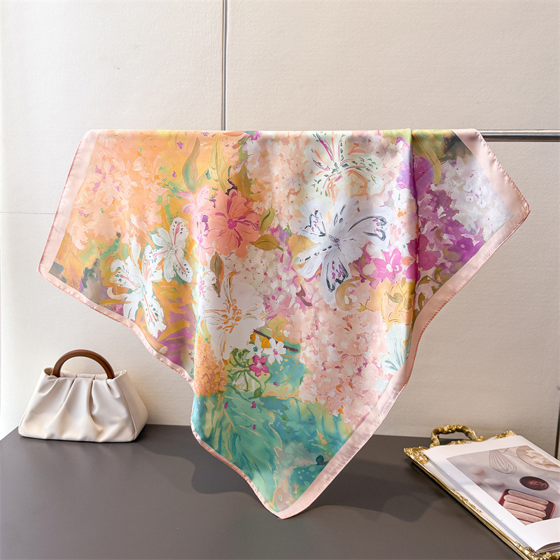 70*70cm Square Silk Scarf for  - Silk Tie Woven recensione e prezzo