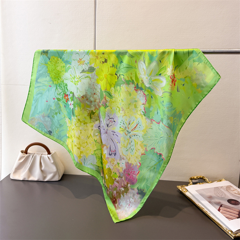 70*70cm Square Silk Scarf for  - Silk Tie Woven recensione e prezzo