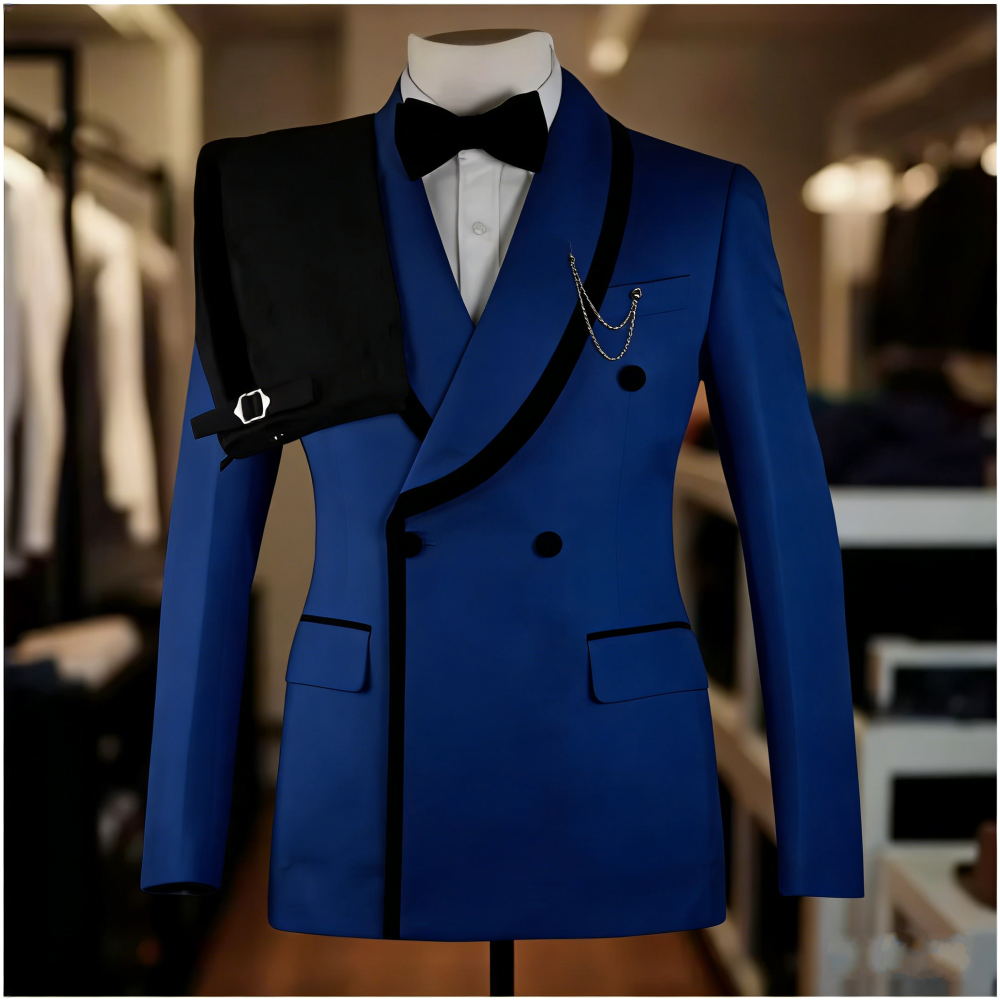 Elegant Men Suits Slim Fit Dou - Men Formal Party Wear Outfit recensione e prezzo