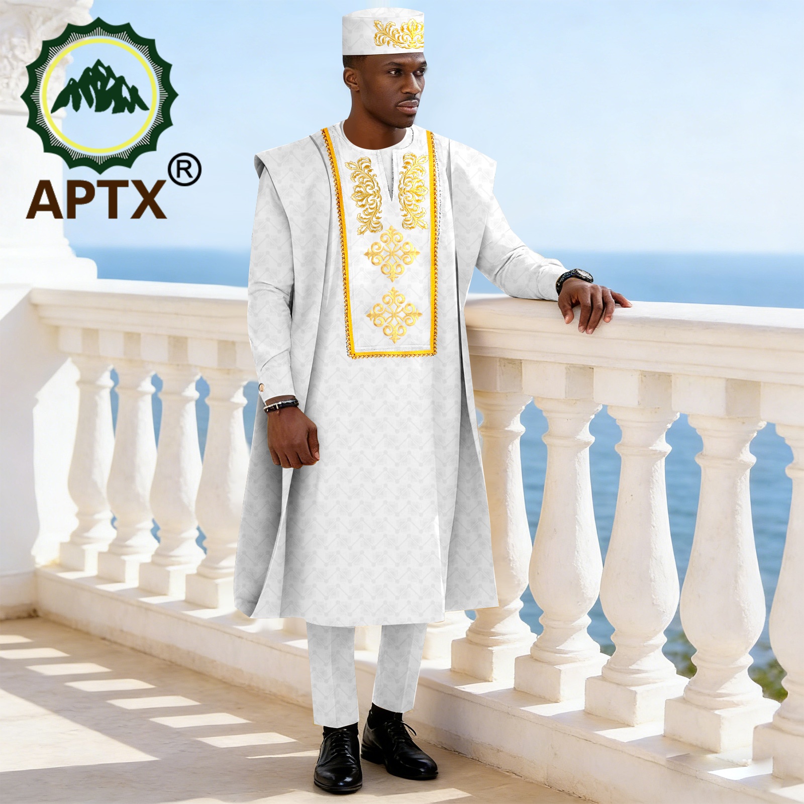 African Traditional Men's 3-Pi - Men Formal Party Wear Outfit recensione e prezzo