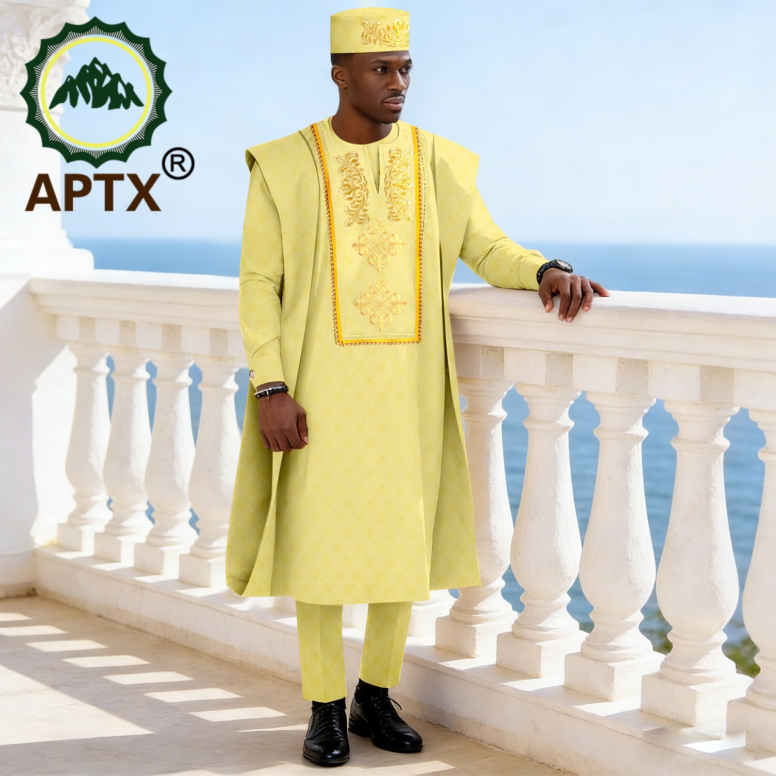 African Traditional Men's 3-Pi - Men Formal Party Wear Outfit recensione e prezzo