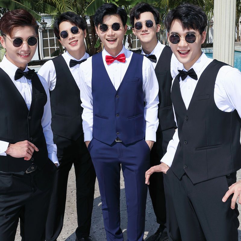 Men Shirt Tuxedo Vest Three Pi - Men Formal Party Wear Outfit recensione e prezzo