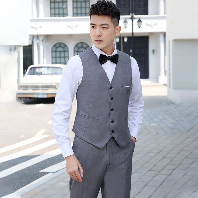 Men Shirt Tuxedo Vest Three Pi - Men Formal Party Wear Outfit recensione e prezzo