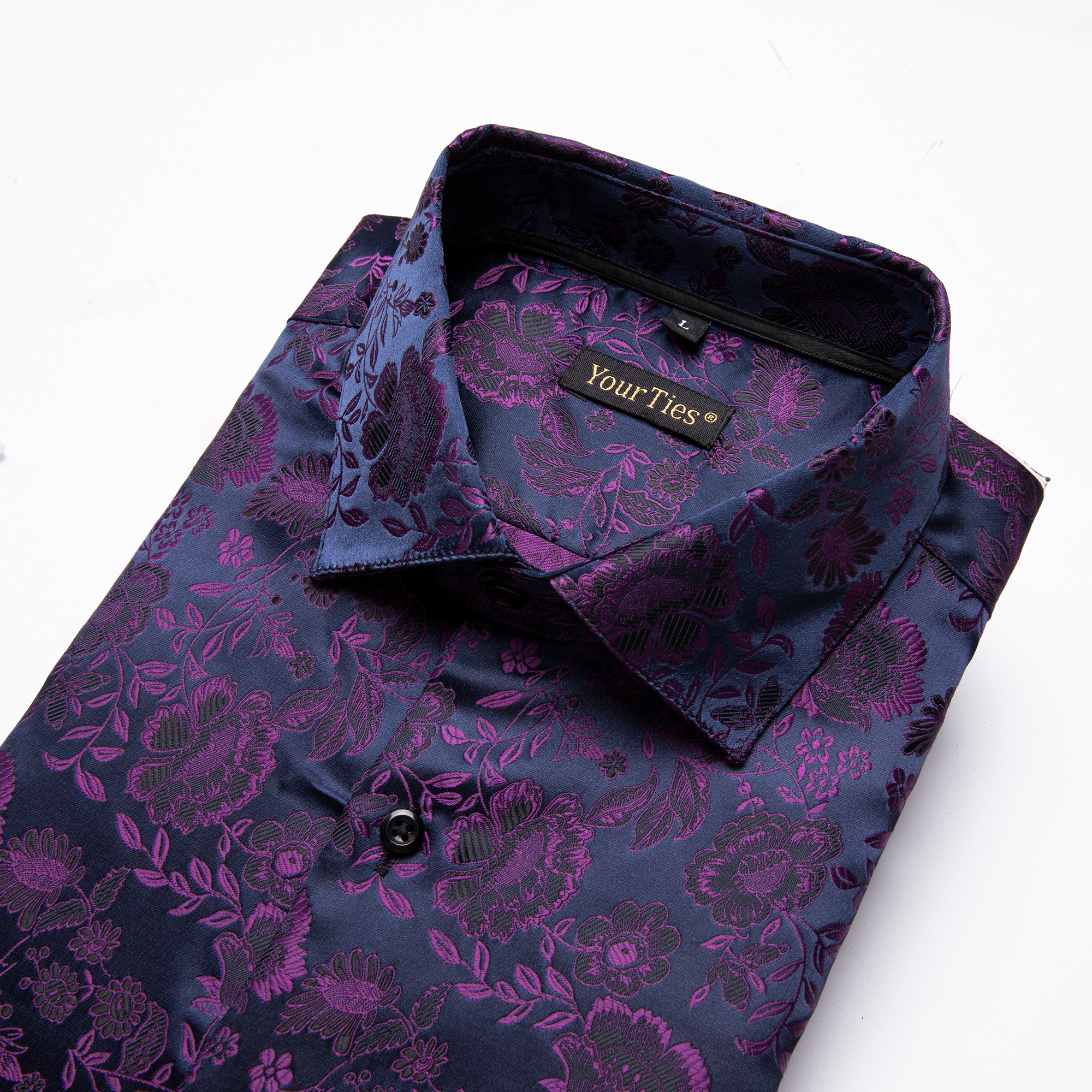 Men's Floral Dress Shirt with  - Mens Formal Look recensione e prezzo